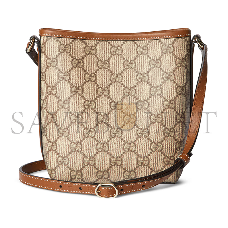 GUCCI GG EMBLEM NANO BUCKET BAG ‎‎847090 (18*15*8cm)